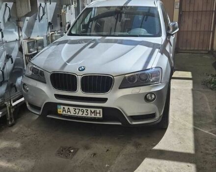 Серый БМВ Х3, объемом двигателя 2 л и пробегом 121 тыс. км за 11500 $, фото 1 на Automoto.ua