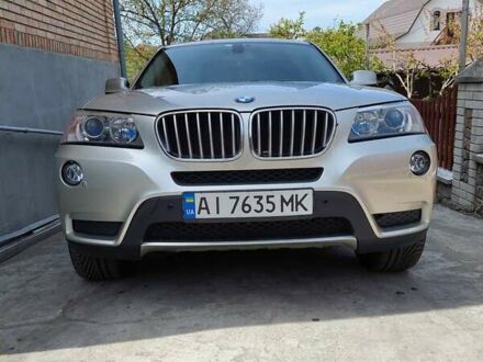 Серый БМВ Х3, объемом двигателя 3 л и пробегом 159 тыс. км за 14500 $, фото 1 на Automoto.ua