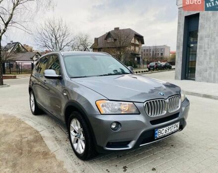 Серый БМВ Х3, объемом двигателя 2 л и пробегом 185 тыс. км за 12900 $, фото 1 на Automoto.ua
