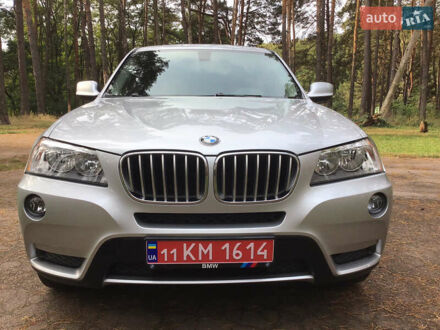 Серый БМВ Х3, объемом двигателя 2 л и пробегом 142 тыс. км за 12100 $, фото 1 на Automoto.ua