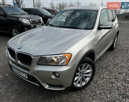 Серый БМВ Х3, объемом двигателя 2 л и пробегом 195 тыс. км за 12900 $, фото 1 на Automoto.ua