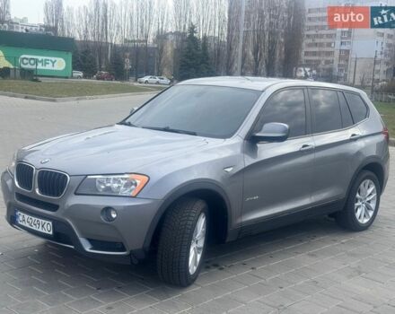 Серый БМВ Х3, объемом двигателя 2 л и пробегом 174 тыс. км за 13400 $, фото 1 на Automoto.ua