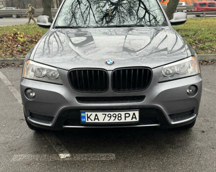 Серый БМВ Х3, объемом двигателя 2 л и пробегом 236 тыс. км за 13500 $, фото 1 на Automoto.ua