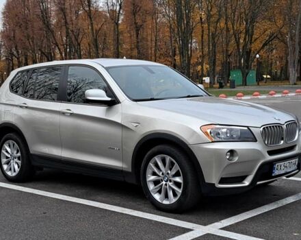 Серый БМВ Х3, объемом двигателя 2 л и пробегом 200 тыс. км за 9500 $, фото 1 на Automoto.ua