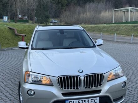 Сірий БМВ Х3, об'ємом двигуна 2 л та пробігом 180 тис. км за 13900 $, фото 1 на Automoto.ua