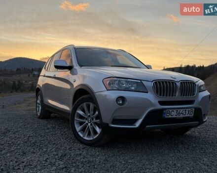 Серый БМВ Х3, объемом двигателя 2 л и пробегом 181 тыс. км за 12500 $, фото 1 на Automoto.ua