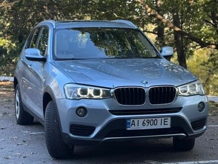 Серый БМВ Х3, объемом двигателя 3 л и пробегом 201 тыс. км за 12500 $, фото 1 на Automoto.ua