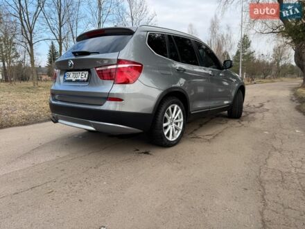 Серый БМВ Х3, объемом двигателя 2 л и пробегом 163 тыс. км за 12999 $, фото 1 на Automoto.ua