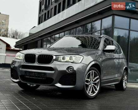Серый БМВ Х3, объемом двигателя 2 л и пробегом 139 тыс. км за 17900 $, фото 1 на Automoto.ua