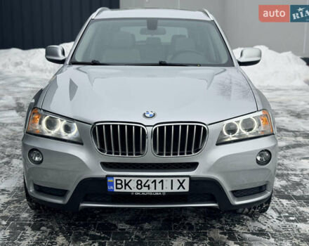 Серый БМВ Х3, объемом двигателя 2 л и пробегом 169 тыс. км за 12850 $, фото 1 на Automoto.ua