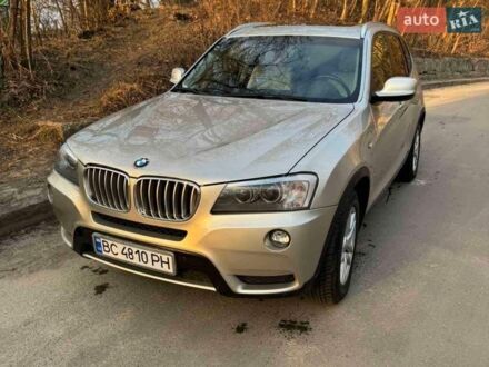Серый БМВ Х3, объемом двигателя 2 л и пробегом 170 тыс. км за 11300 $, фото 1 на Automoto.ua