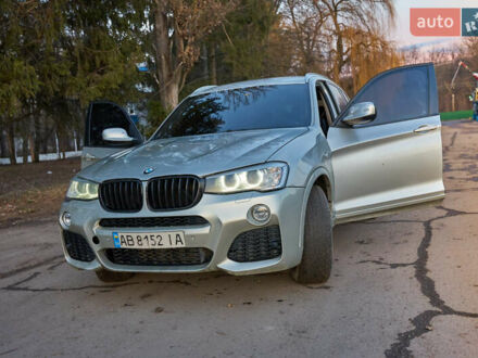 Серый БМВ Х3, объемом двигателя 2 л и пробегом 348 тыс. км за 11900 $, фото 1 на Automoto.ua