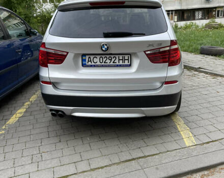 Серый БМВ Х3, объемом двигателя 2 л и пробегом 240 тыс. км за 12000 $, фото 1 на Automoto.ua