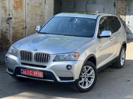 Серый БМВ Х3, объемом двигателя 2 л и пробегом 254 тыс. км за 8200 $, фото 1 на Automoto.ua