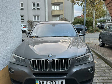 Сірий БМВ Х3, об'ємом двигуна 3 л та пробігом 105 тис. км за 41841 $, фото 1 на Automoto.ua