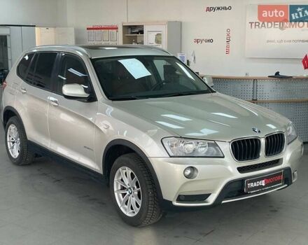 Серый БМВ Х3, объемом двигателя 2 л и пробегом 200 тыс. км за 14790 $, фото 1 на Automoto.ua