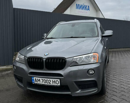 Серый БМВ Х3, объемом двигателя 2 л и пробегом 185 тыс. км за 13000 $, фото 1 на Automoto.ua