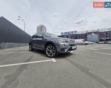Серый БМВ Х3, объемом двигателя 2 л и пробегом 184 тыс. км за 17900 $, фото 1 на Automoto.ua
