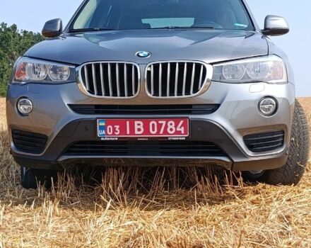 Серый БМВ Х3, объемом двигателя 2 л и пробегом 201 тыс. км за 14450 $, фото 1 на Automoto.ua