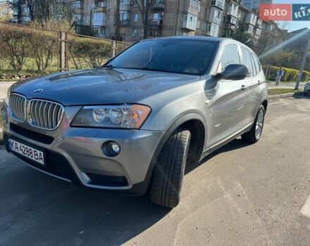 Серый БМВ Х3, объемом двигателя 2 л и пробегом 152 тыс. км за 13800 $, фото 1 на Automoto.ua