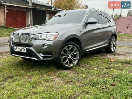 Серый БМВ Х3, объемом двигателя 2 л и пробегом 71 тыс. км за 16900 $, фото 1 на Automoto.ua