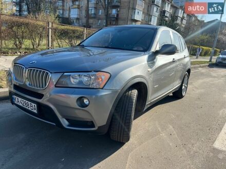 Серый БМВ Х3, объемом двигателя 2 л и пробегом 152 тыс. км за 13800 $, фото 1 на Automoto.ua