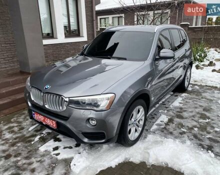 Серый БМВ Х3, объемом двигателя 3 л и пробегом 174 тыс. км за 15900 $, фото 1 на Automoto.ua
