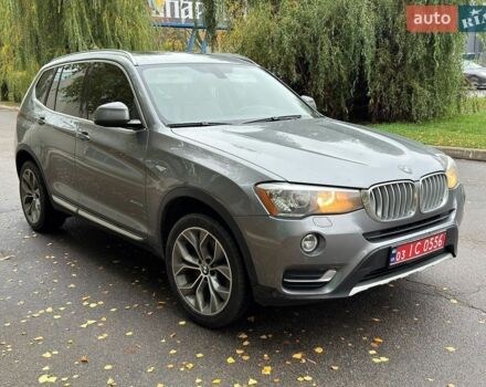 Серый БМВ Х3, объемом двигателя 2 л и пробегом 79 тыс. км за 15500 $, фото 1 на Automoto.ua