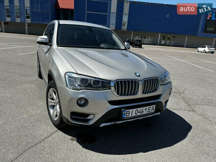 Серый БМВ Х3, объемом двигателя 2 л и пробегом 180 тыс. км за 19500 $, фото 1 на Automoto.ua