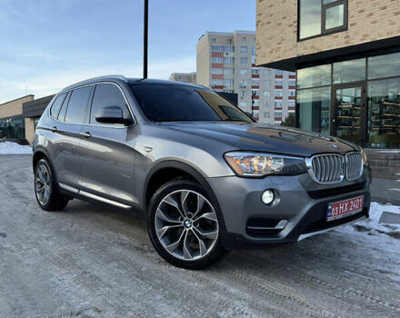 Сірий БМВ Х3, об'ємом двигуна 2 л та пробігом 214 тис. км за 15000 $, фото 1 на Automoto.ua