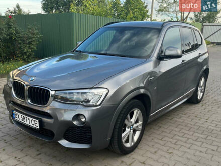 БМВ Х3 2017 у Хмельницькому на Automoto.ua Сірий БМВ Х3, об'ємом двигуна 2 л та пробігом 141 тис. км за 26900 $, фото 1 на Automoto.ua
