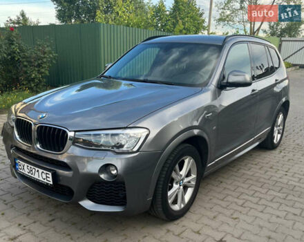 Серый БМВ Х3, объемом двигателя 2 л и пробегом 141 тыс. км за 26900 $, фото 1 на Automoto.ua