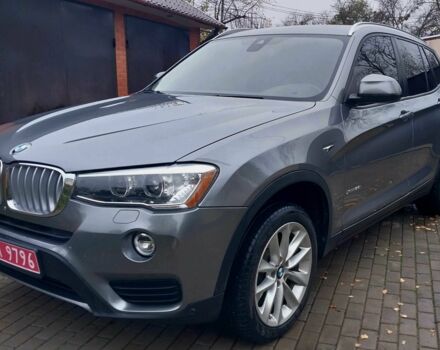 Серый БМВ Х3, объемом двигателя 2 л и пробегом 103 тыс. км за 16590 $, фото 1 на Automoto.ua