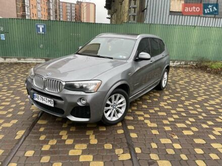 Серый БМВ Х3, объемом двигателя 2 л и пробегом 241 тыс. км за 16000 $, фото 1 на Automoto.ua