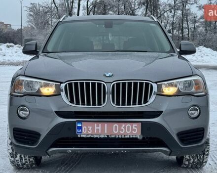 Серый БМВ Х3, объемом двигателя 2 л и пробегом 188 тыс. км за 15500 $, фото 1 на Automoto.ua