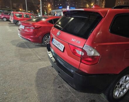 Синий БМВ Х3, объемом двигателя 3.5 л и пробегом 280 тыс. км за 6000 $, фото 1 на Automoto.ua