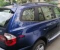 Синий БМВ Х3, объемом двигателя 3 л и пробегом 250 тыс. км за 10800 $, фото 3 на Automoto.ua
