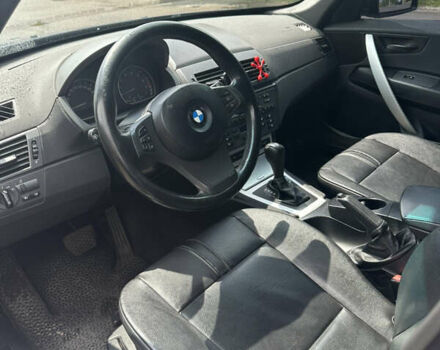 Синий БМВ Х3, объемом двигателя 2.5 л и пробегом 200 тыс. км за 6800 $, фото 9 на Automoto.ua