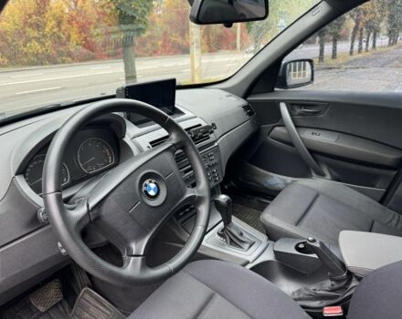 Синий БМВ Х3, объемом двигателя 3 л и пробегом 332 тыс. км за 4800 $, фото 4 на Automoto.ua