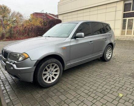 Синий БМВ Х3, объемом двигателя 3 л и пробегом 332 тыс. км за 4800 $, фото 1 на Automoto.ua