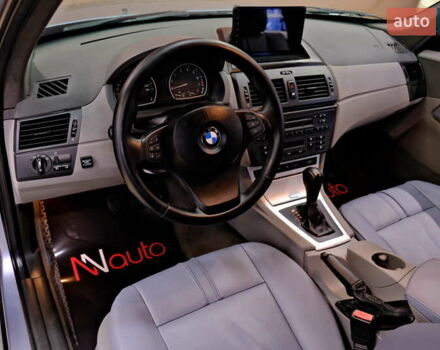 Синий БМВ Х3, объемом двигателя 2.5 л и пробегом 235 тыс. км за 6900 $, фото 28 на Automoto.ua