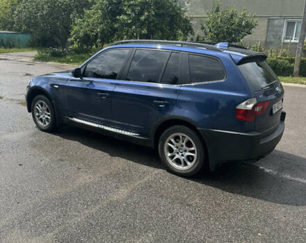 Синий БМВ Х3, объемом двигателя 2.5 л и пробегом 200 тыс. км за 6800 $, фото 4 на Automoto.ua
