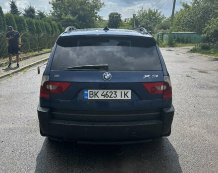 Синий БМВ Х3, объемом двигателя 2.5 л и пробегом 200 тыс. км за 6800 $, фото 7 на Automoto.ua