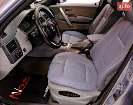 Синий БМВ Х3, объемом двигателя 2.5 л и пробегом 235 тыс. км за 6900 $, фото 27 на Automoto.ua