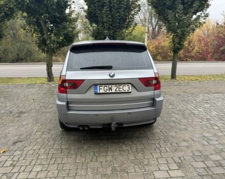 Синий БМВ Х3, объемом двигателя 3 л и пробегом 332 тыс. км за 4800 $, фото 2 на Automoto.ua