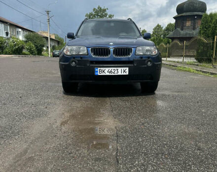 Синий БМВ Х3, объемом двигателя 2.5 л и пробегом 200 тыс. км за 6800 $, фото 5 на Automoto.ua