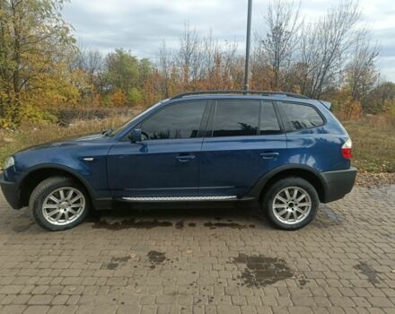 БМВ Х3 2004 в Синельниковом на Automoto.ua Синий БМВ Х3, объемом двигателя 2 л и пробегом 330 тыс. км за 5708 $, фото 2 на Automoto.ua