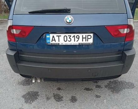 Синий БМВ Х3, объемом двигателя 3 л и пробегом 280 тыс. км за 2500 $, фото 6 на Automoto.ua
