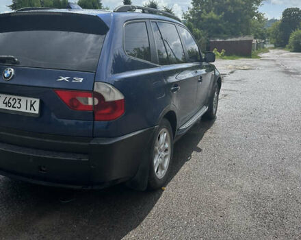 Синий БМВ Х3, объемом двигателя 2.5 л и пробегом 200 тыс. км за 6800 $, фото 6 на Automoto.ua