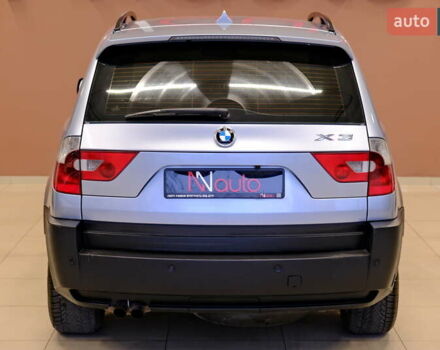 Синий БМВ Х3, объемом двигателя 2.5 л и пробегом 235 тыс. км за 6900 $, фото 12 на Automoto.ua